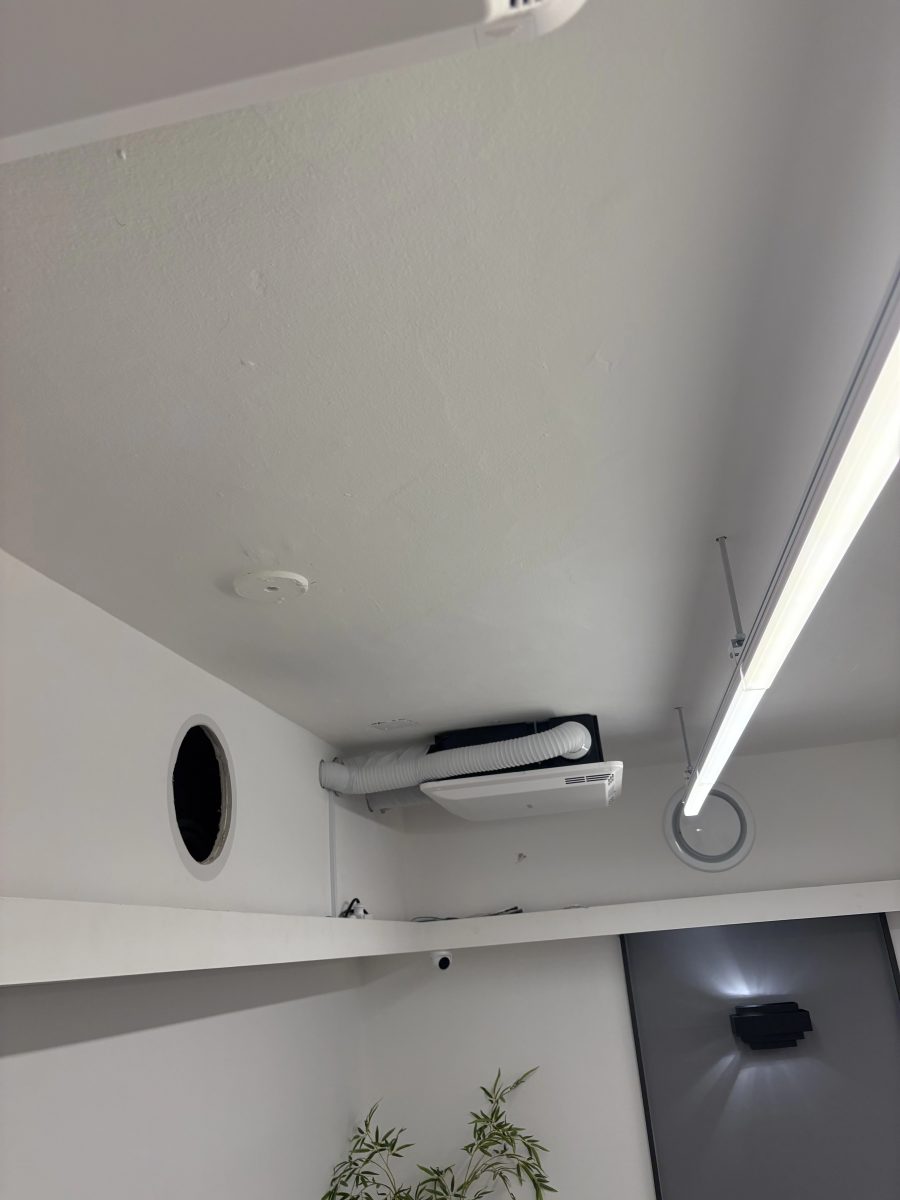 역삼 덕트환기배관시공 현장 사진 2