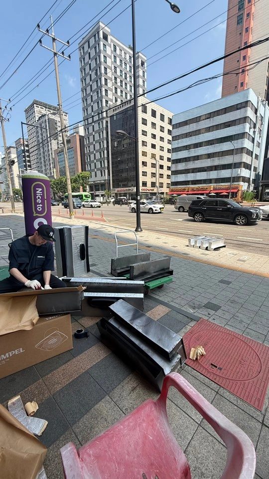 판교 각관덕트시공 현장 사진 4